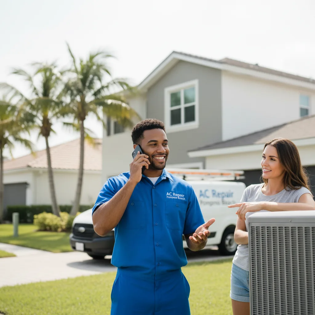 AC Repair Pompano Beach customer support in Santa Maria